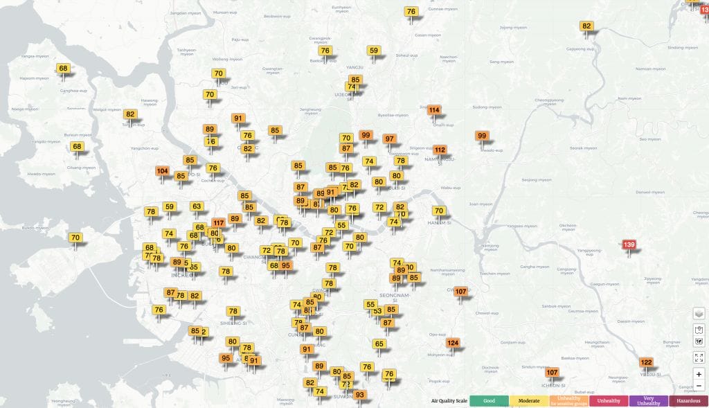 Air Pollution Seoul