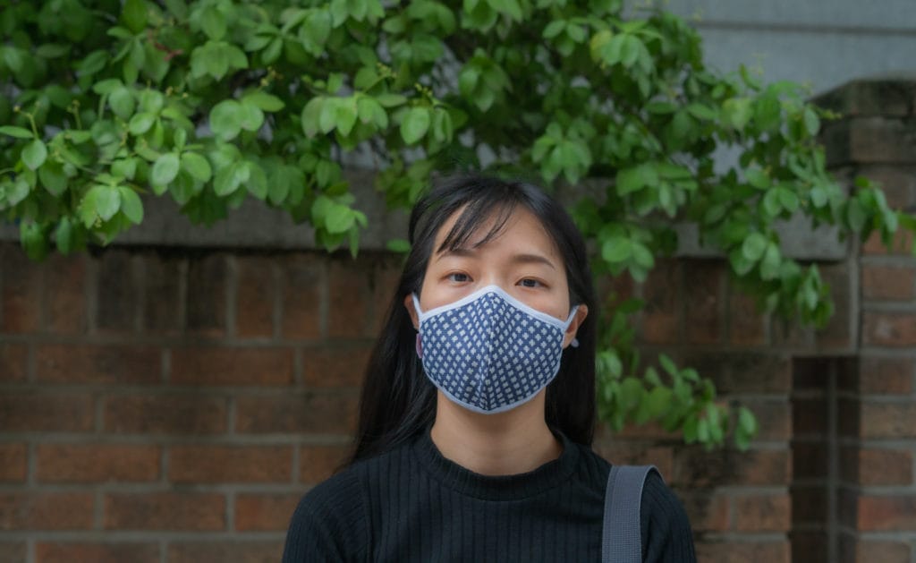 How To Understand Aqi (Air Quality Index) 16 MeoAir Mask Blue Checker Design