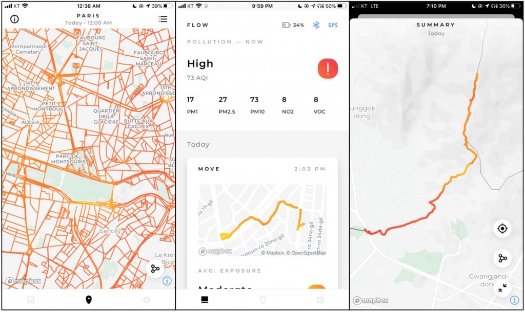 Flow 2 Vs Atmotube Pro - Best Portable Air Pollution Monitor 3 Plume Labs Flow 2 App