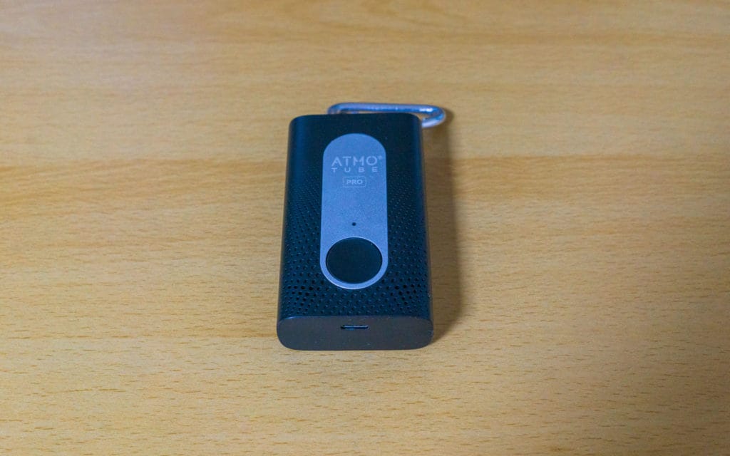 Atmotube Pro Review - Best Portable Air Pollution Monitor? 6 Atmotube Pro USB C Port 1
