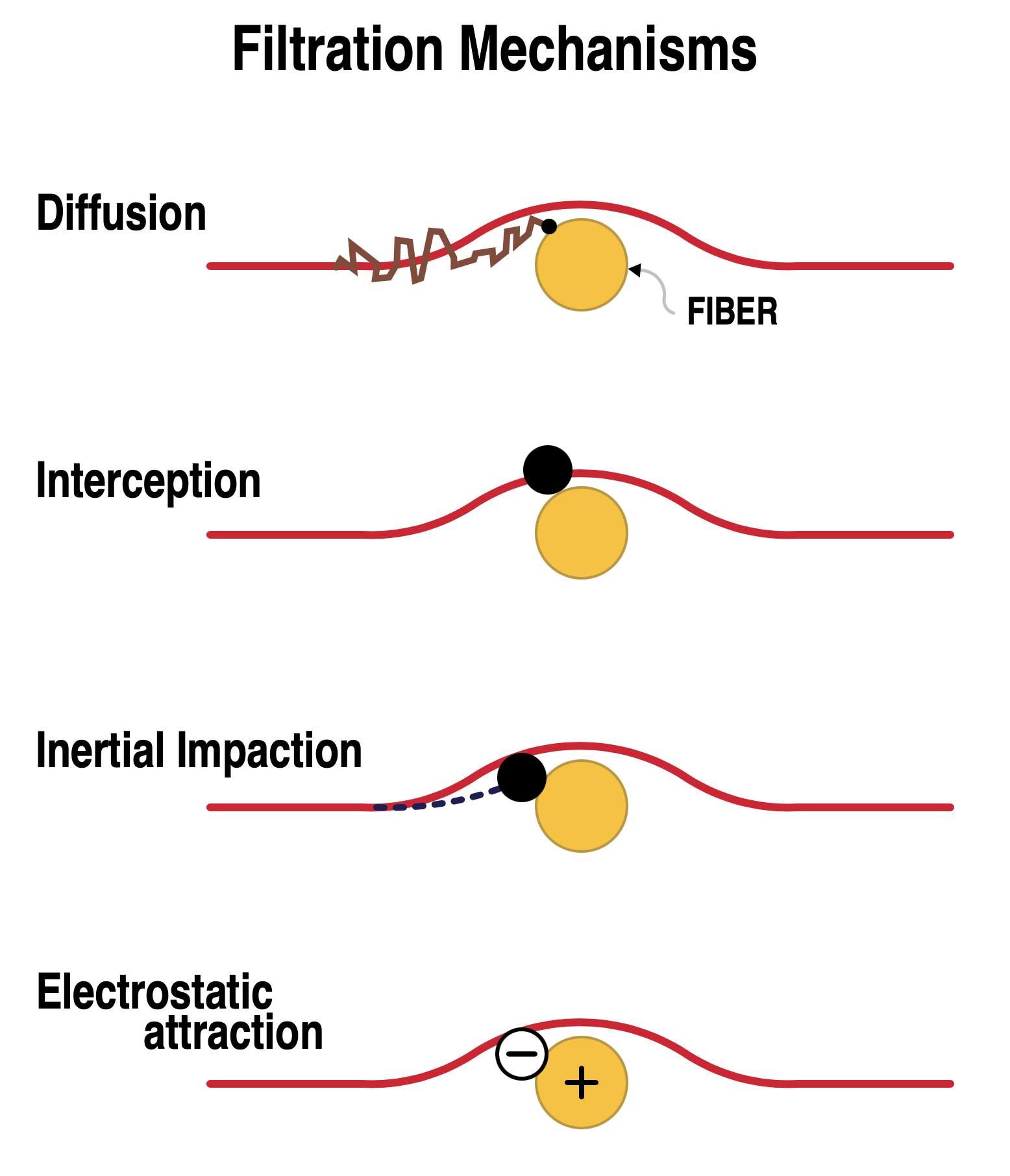 Respirator Filtration Mechanisms & MPPS