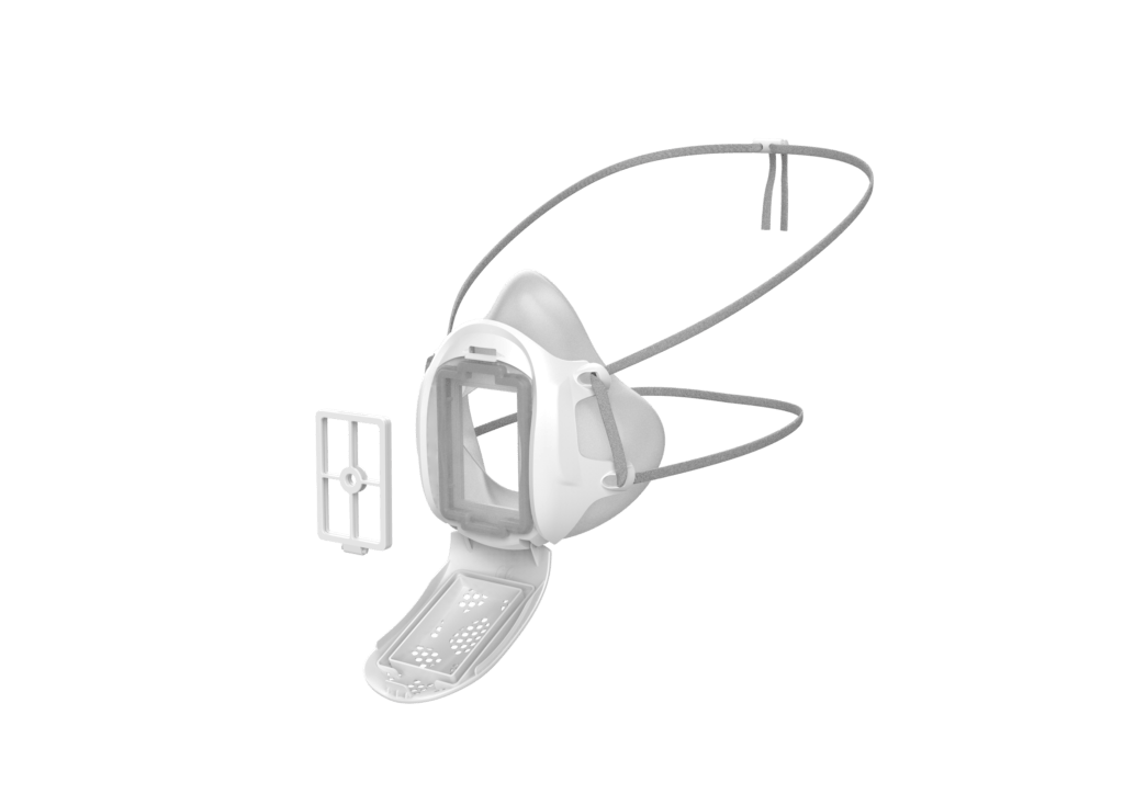 Gill Mask with Reusable Filters