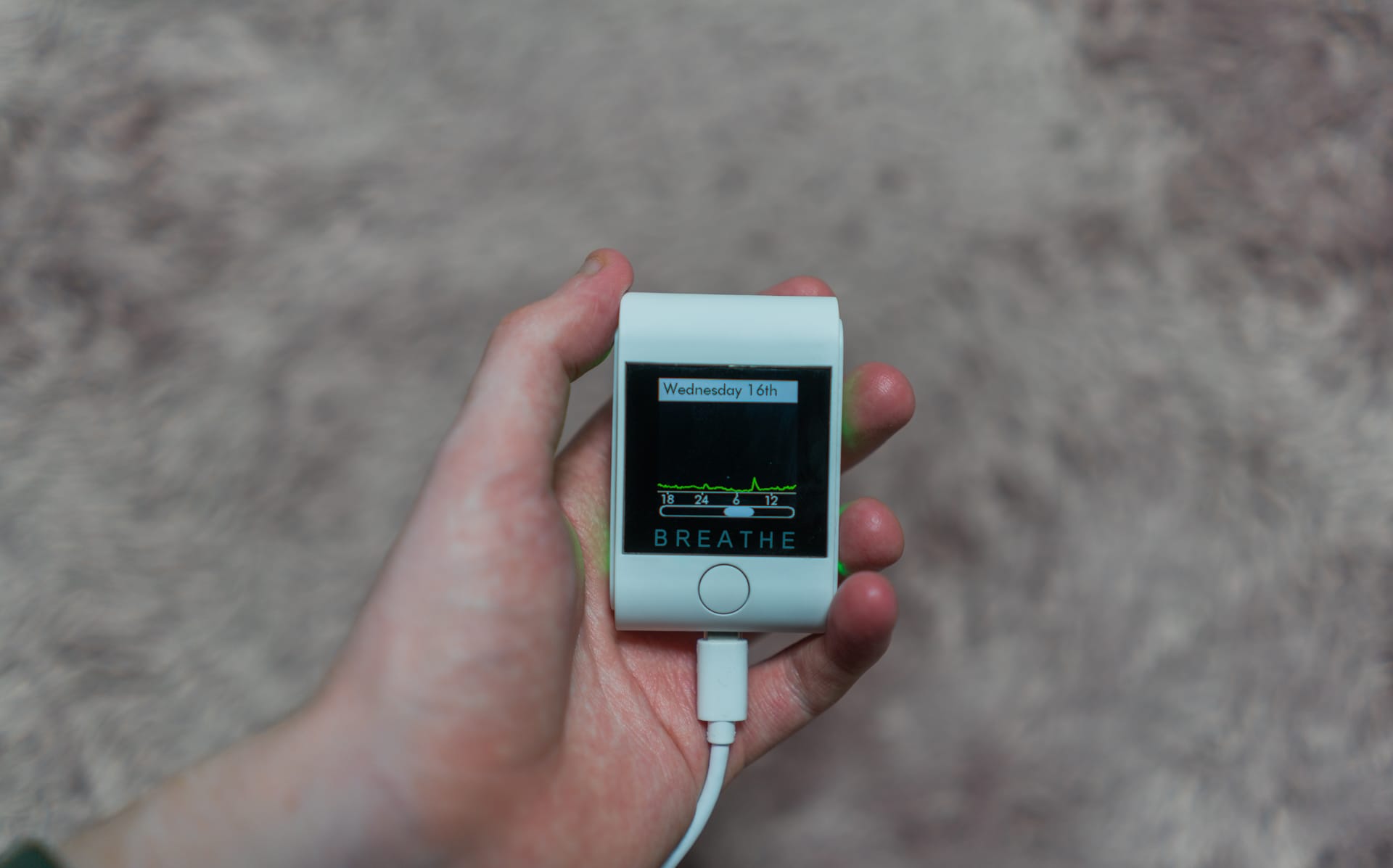 Breathe Smart 2 Portable Pm2.5 Monitor Review 2 Breathe Tech Air Pollution Data