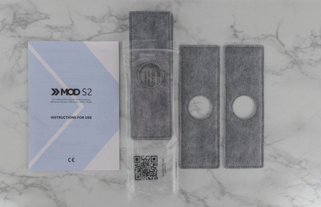 MoD S2 Face Mask Filters