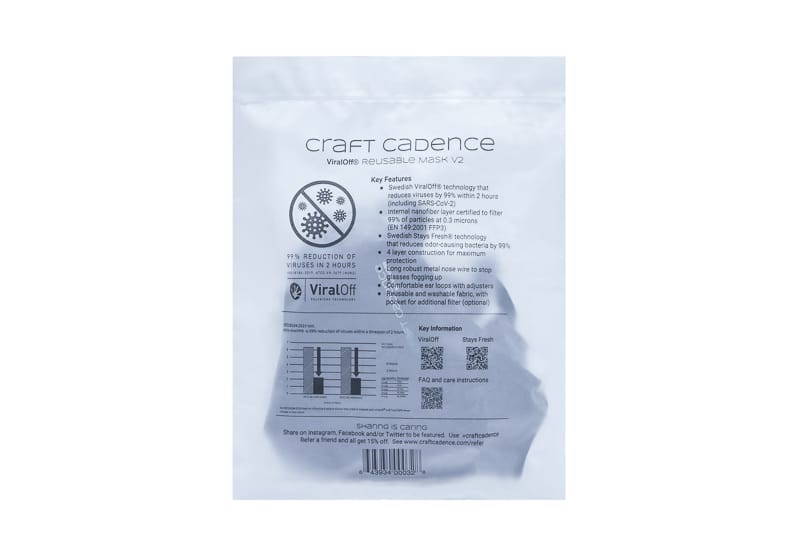 Craft Cadence Mask Packaging