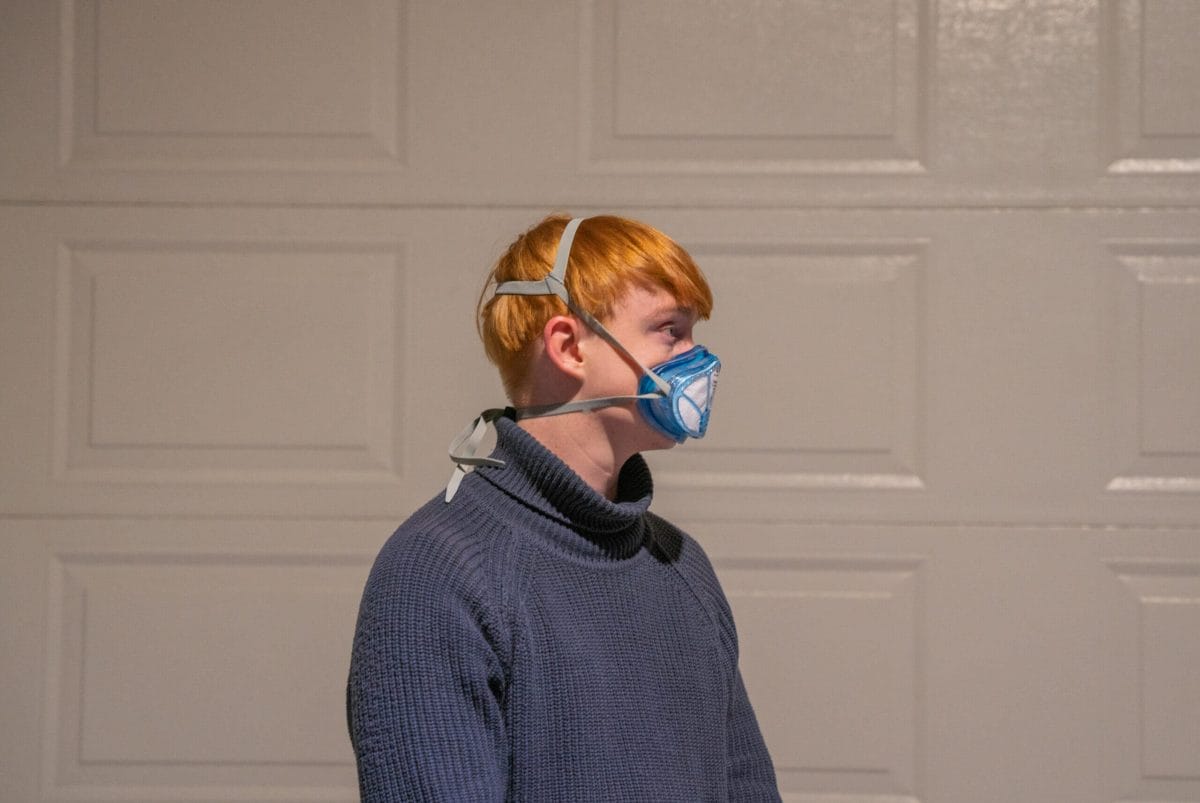 Envo Mask Review - N95 Reusable Respirator 8 Envo Mask Holo Headgear Fit