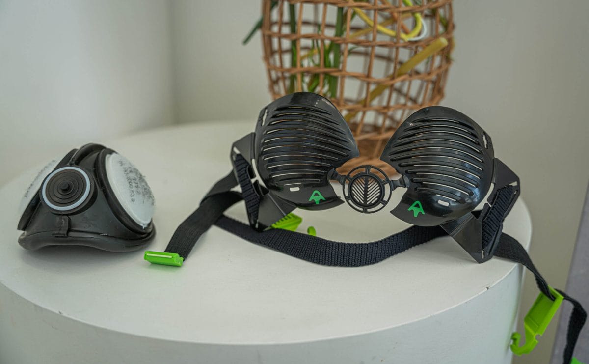 Stealth Respirator (N100/P3) Review - Stealth Mask 9 Stealth Respirator Shell Interior