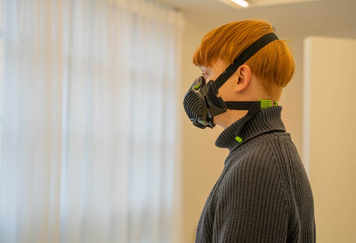 Stealth Respirator (N100/P3) Review - Stealth Mask 6 Stealth Respirator Side View
