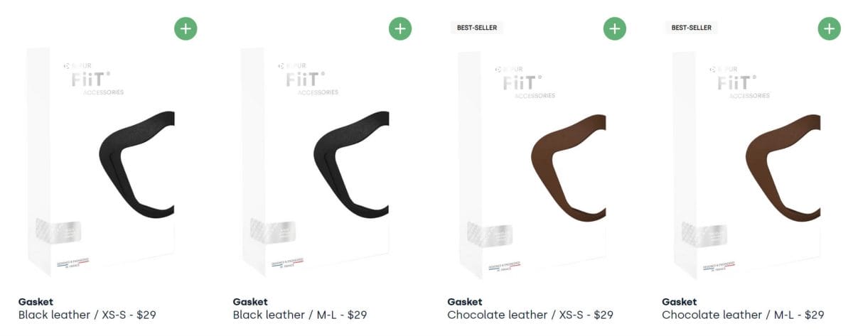 FiiT Mask Replacement parts