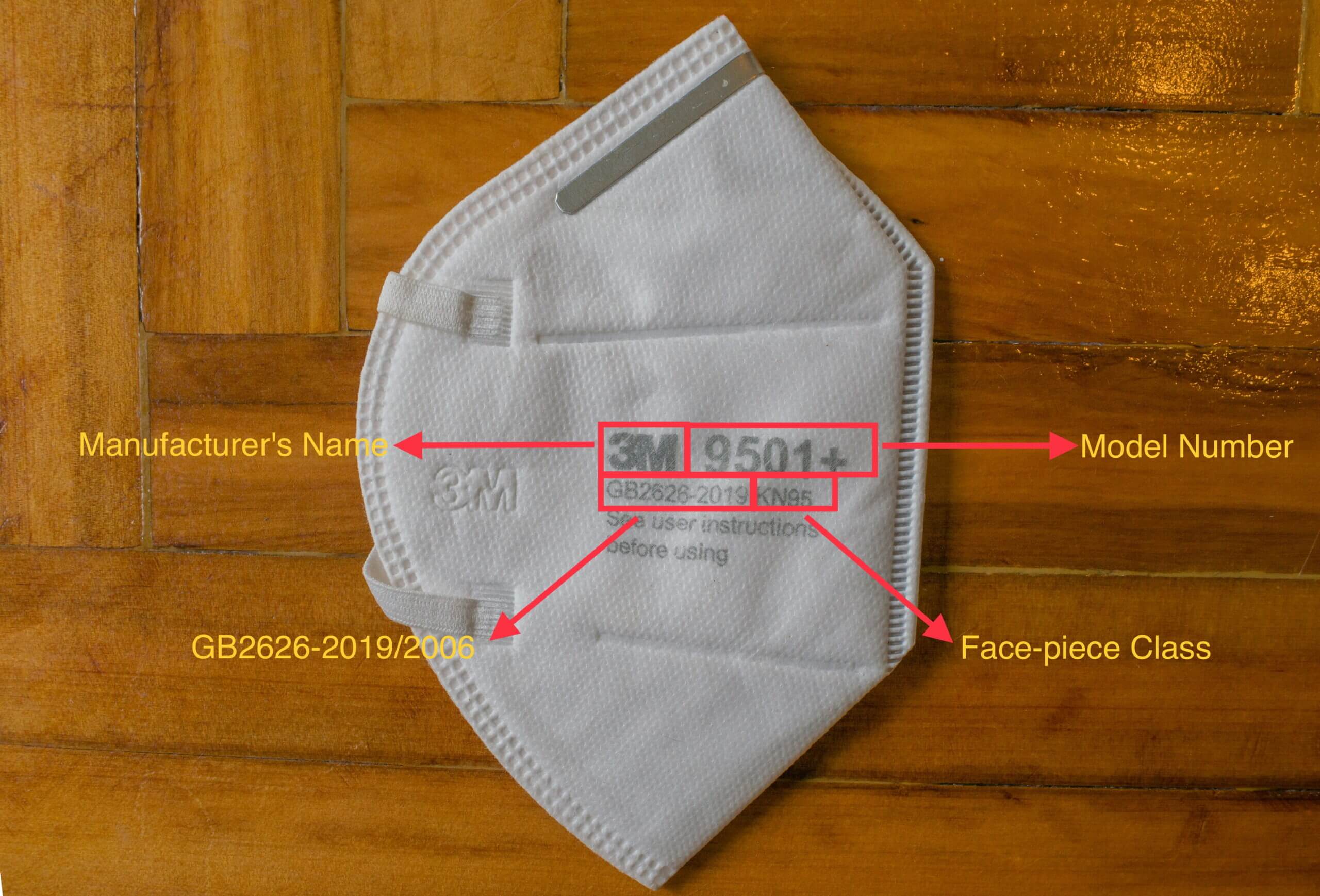How To Identify Real Masks &Amp; Respirators 6 KN95 Required Markings