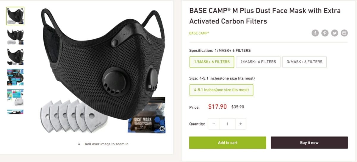 Basecamp Mask Price