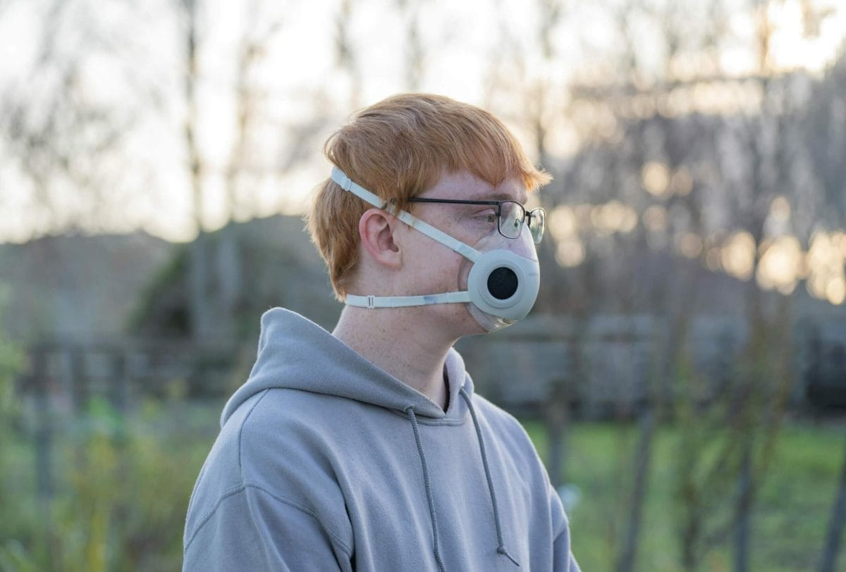 Activemask Review - The Best P2 Reusable Respirator? 7 ActiveMask Respirator Sideview