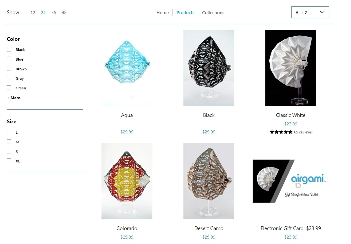 Airgami Masks Pricing