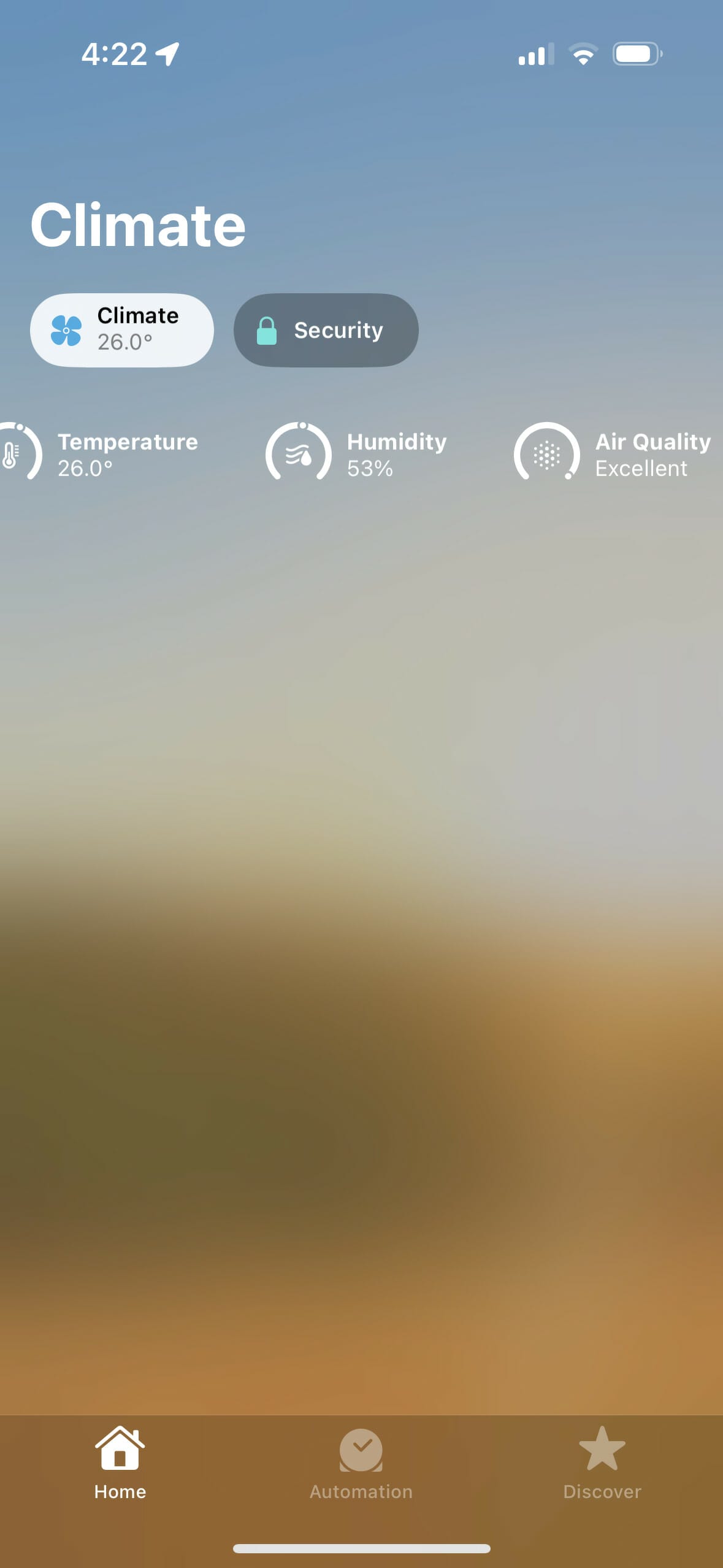 Qingping Air Monitor HomeKit Screen