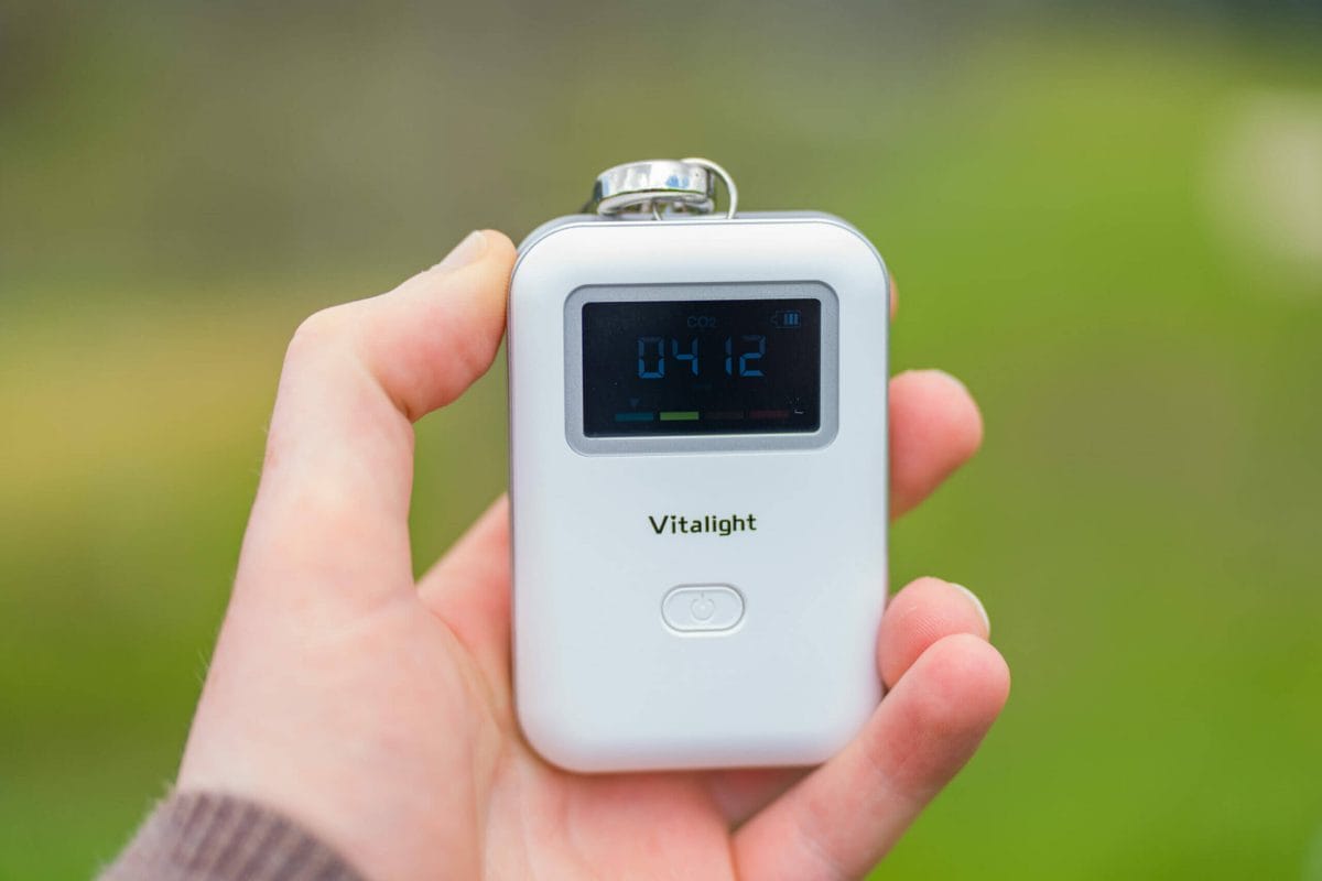 Vitalight CO2 Monitor Outdoor Concentration