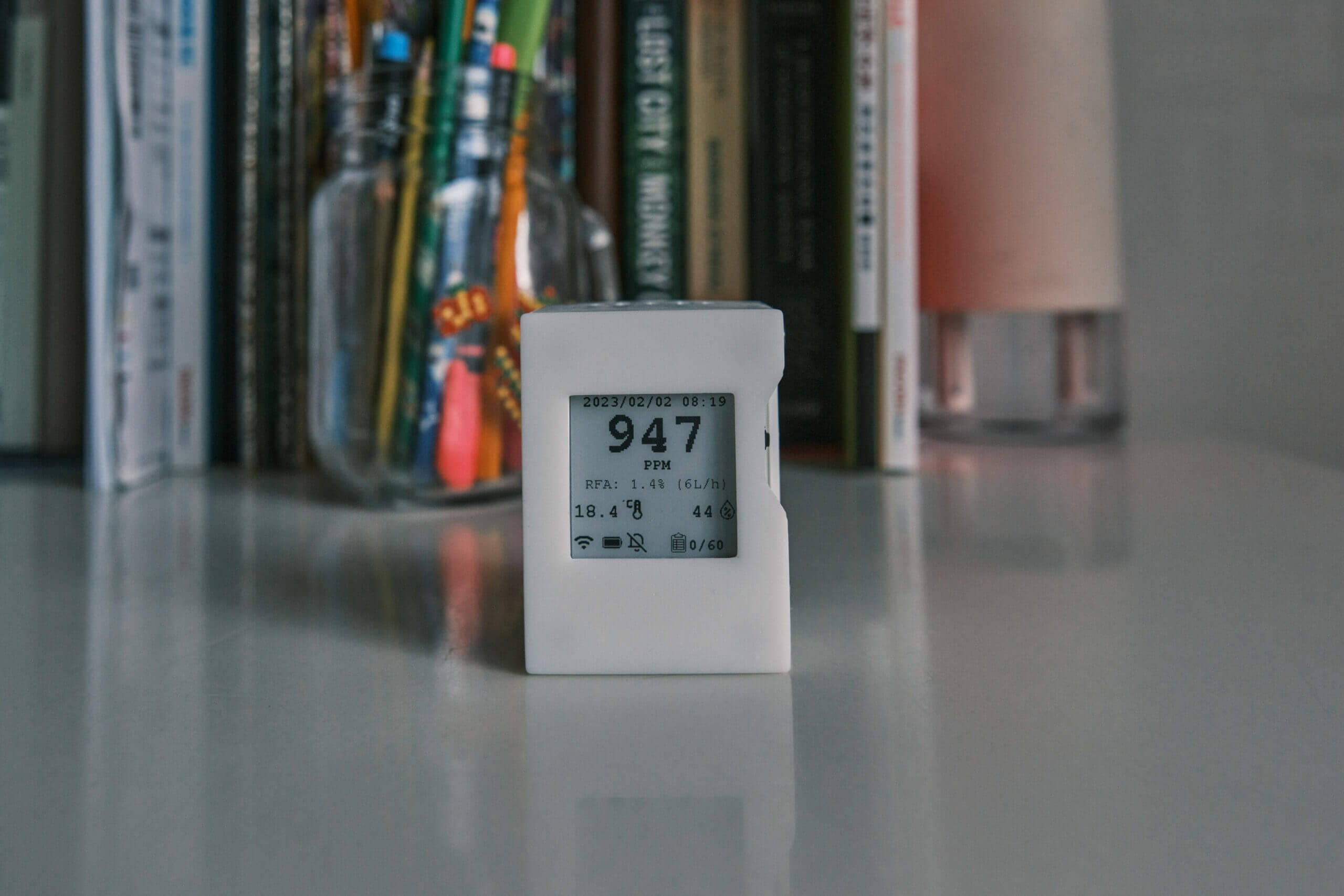 Co2.Click Review - An Affordable Co2 Monitor With Advanced Features 9 CO2.Click E ink Screen