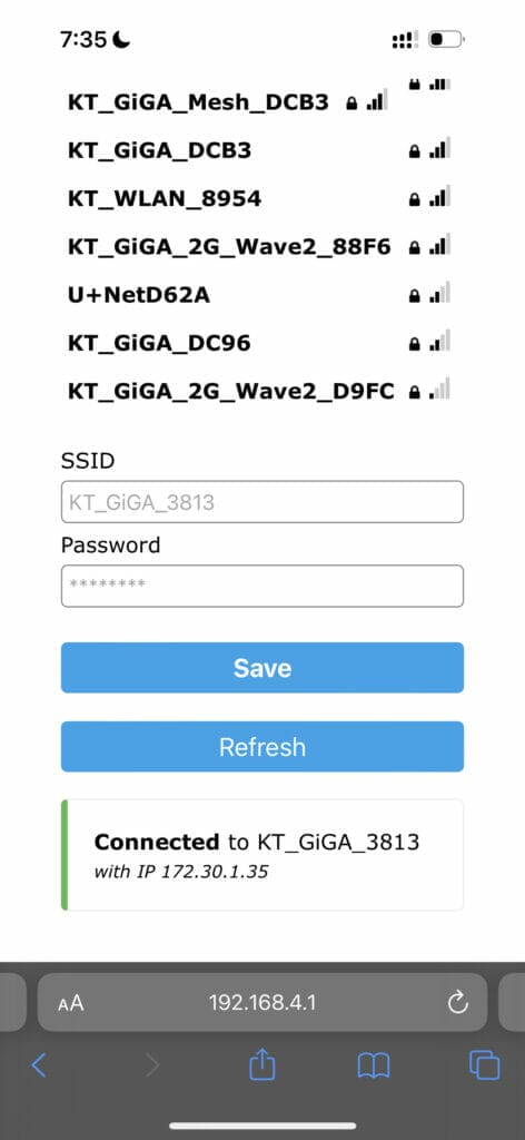 CO2.Click WiFi Connection 1