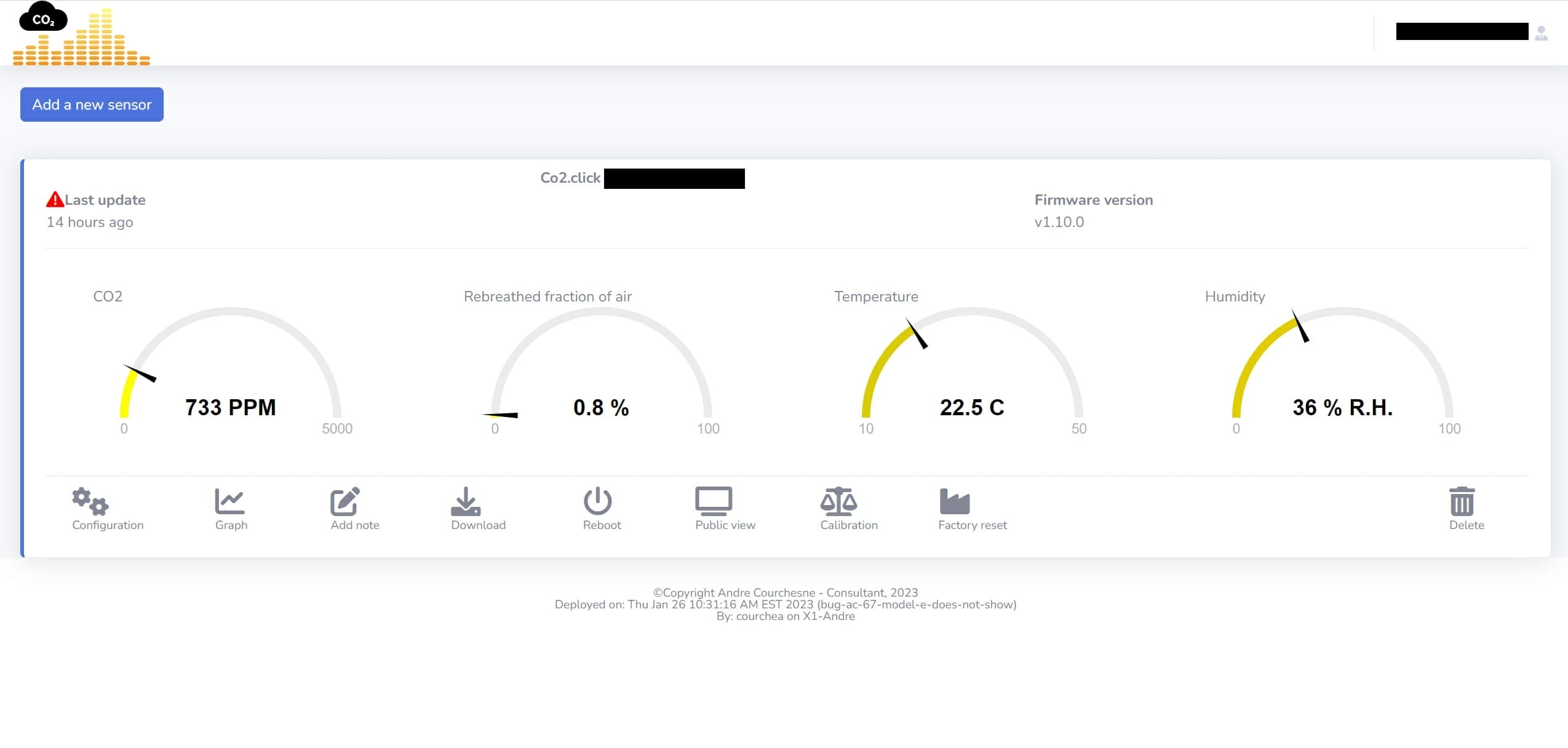 Co2.Click Review - An Affordable Co2 Monitor With Advanced Features 15 Co2.Click Cloud Portal