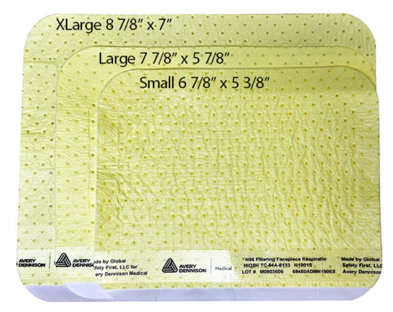 Strapless N95 Sizing