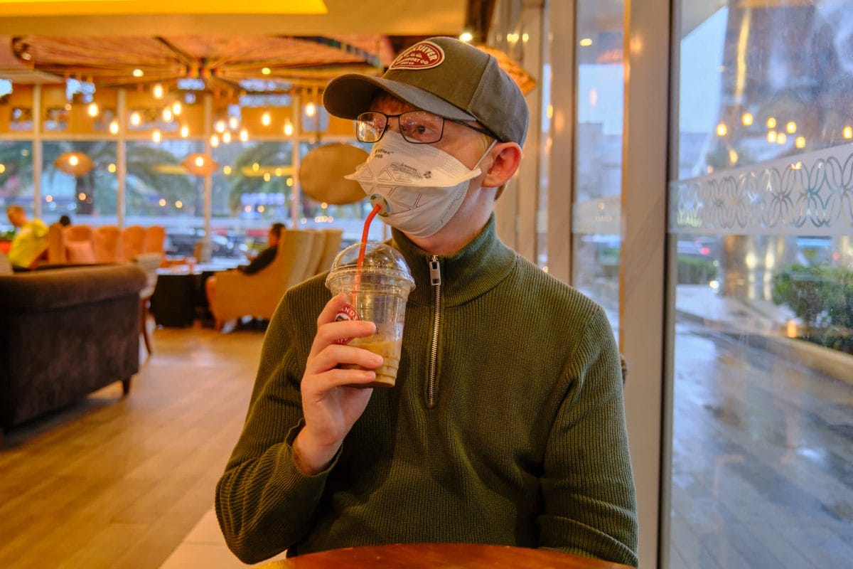 SIP Airtight Drinking Valve: Safely drink through a mask with a straw