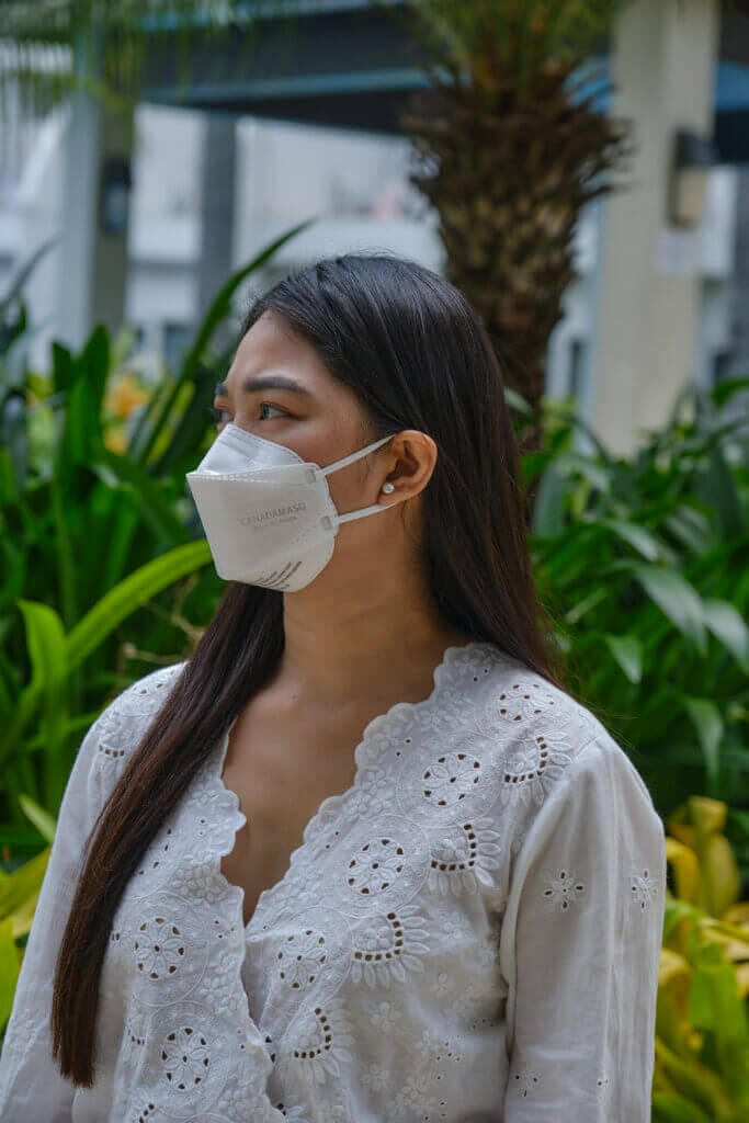 Canadamasq Q100 Review - A Fantastic Earloop Respirator! 5 CanadaMasq Q100 Sideview