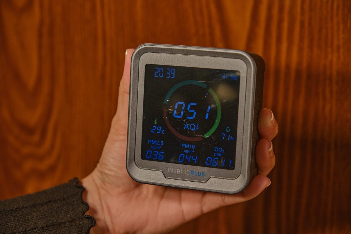 Inkbird 6-In-1 Pth-9A Air Pollution Monitor Review 4 INKBIRD 6 in 1 Monitor Handheld