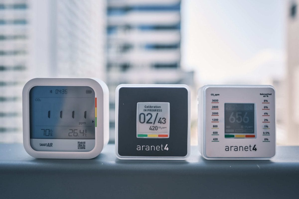 Smartair Co2 Monitor Review - A More Affordable Aranet4? 2 Calibrating CO2 Monitors