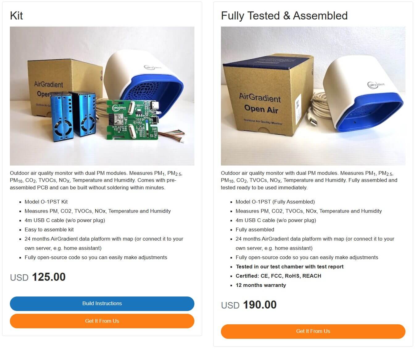 Airgradient Open Air Review - Open-Source Outdoor Air Quality Monitor 3 AirGradient Open Air O 1PST