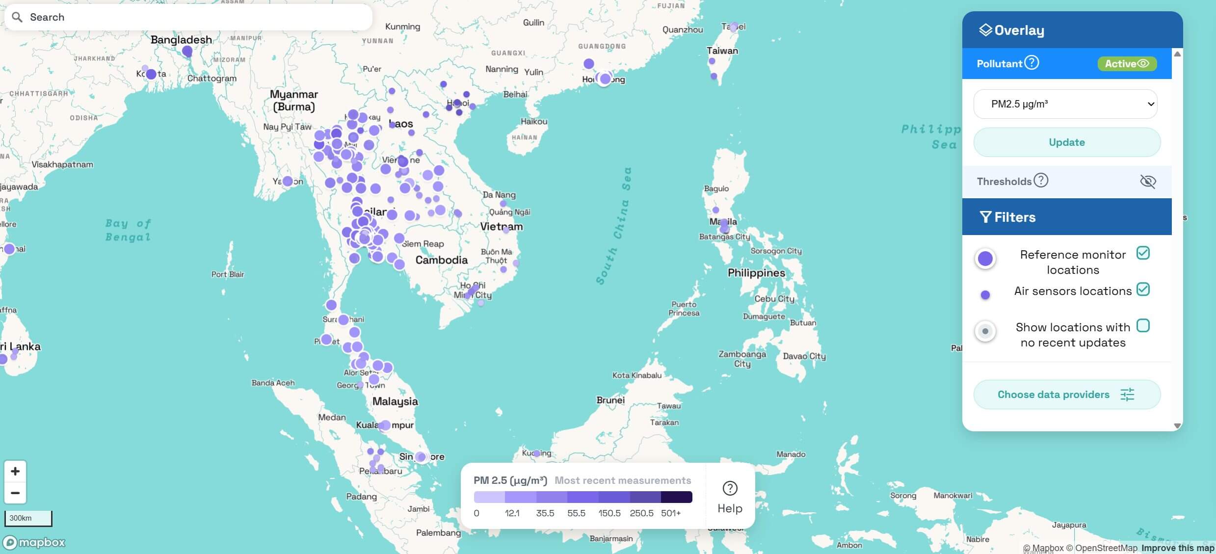 OpenAQ Map