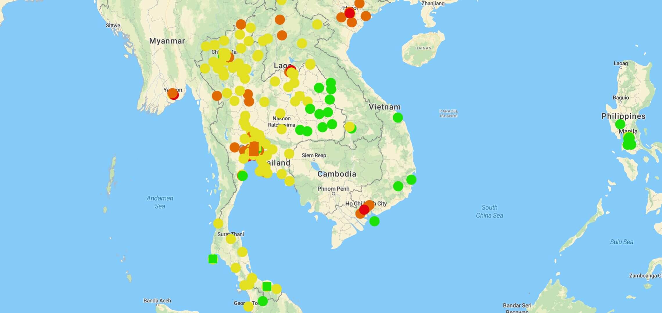 Airgradient Open Air Review - Open-Source Outdoor Air Quality Monitor 24 AirGradient Map
