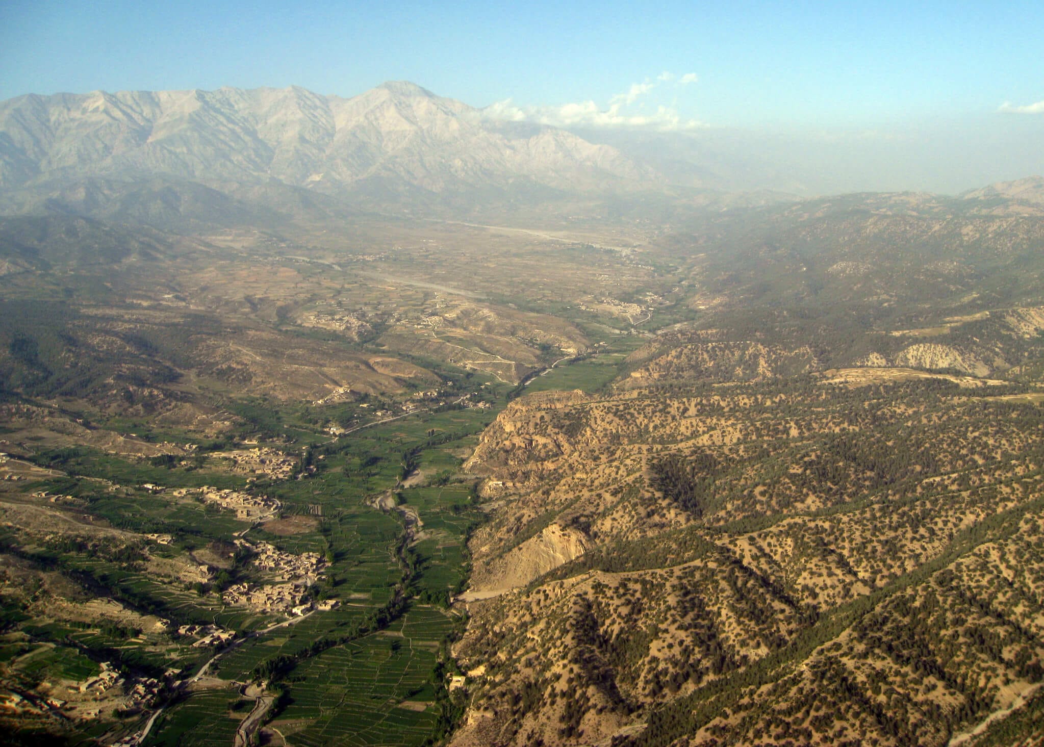 Haze over Pakistan