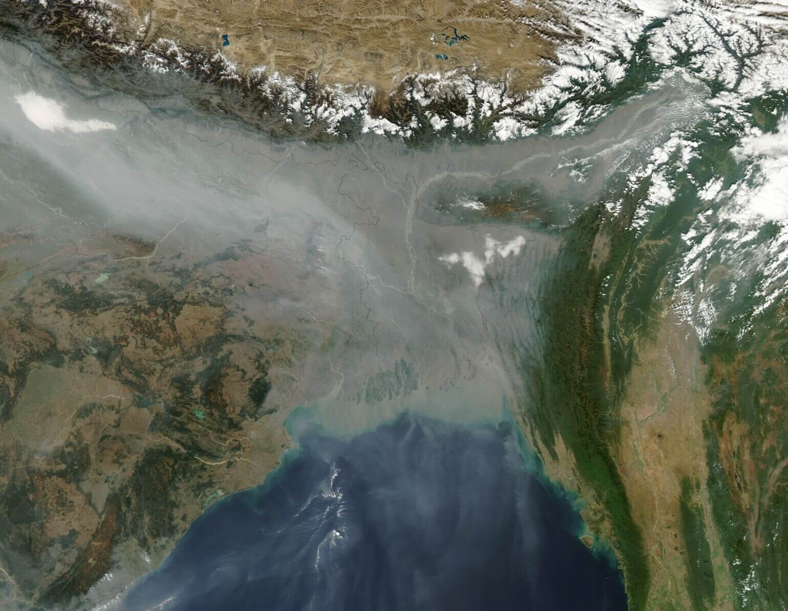 India Pakistan and Bangladesh Air Pollution