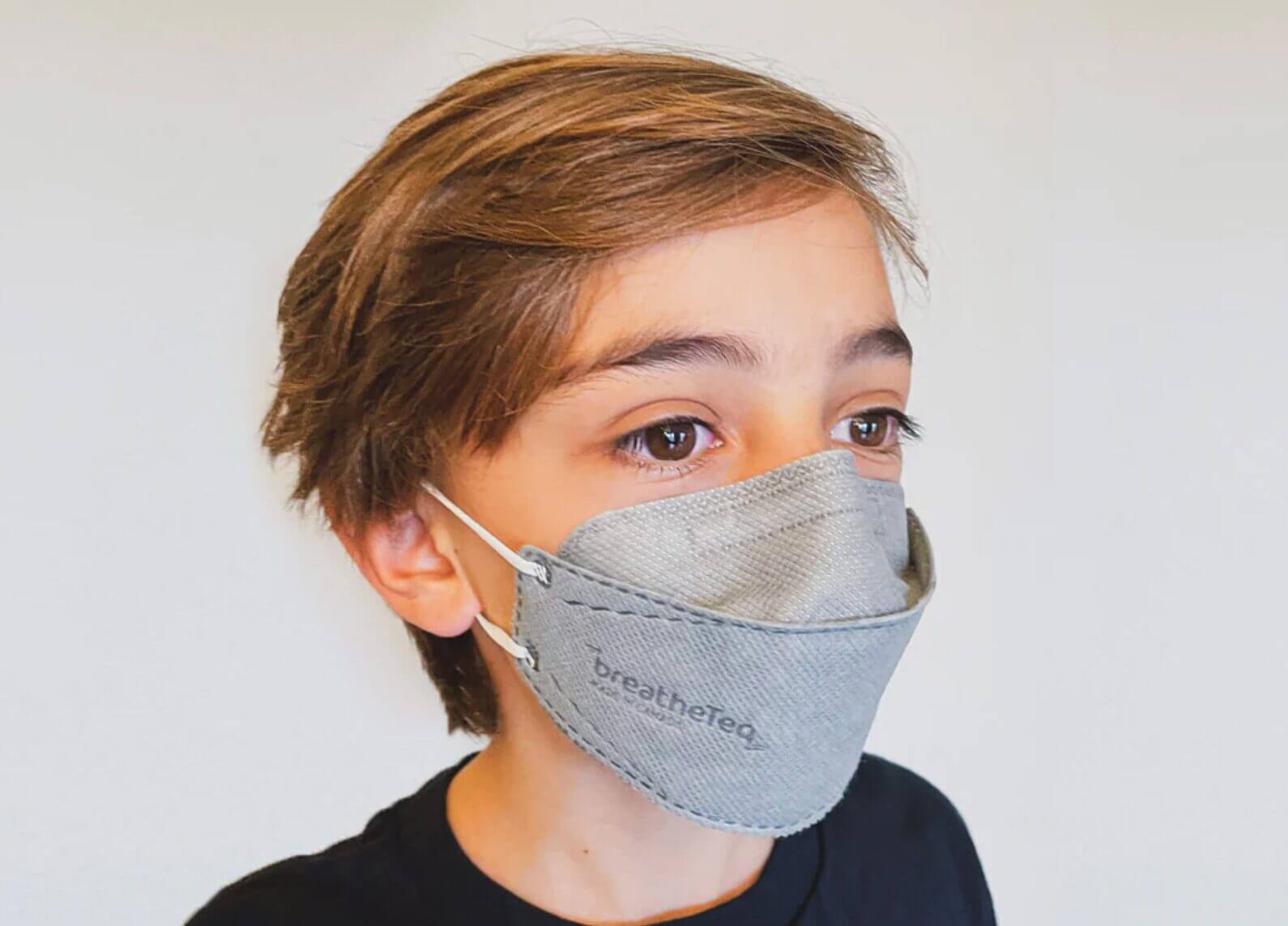 Best Kids Masks: 13 Best Certified Facemasks For Toddlers, Children &Amp; Teens 7 BreatheTeq Kids Mask