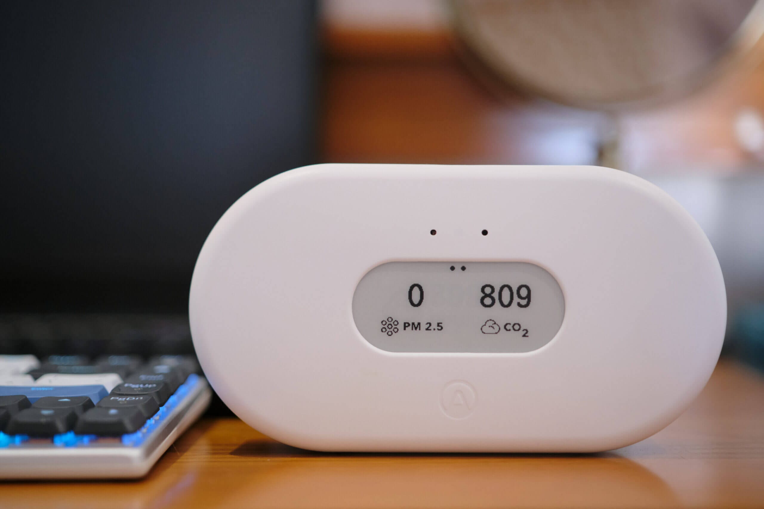 Airthings View Plus Review - Worth $300? 15 Airthings View Plus on Desk