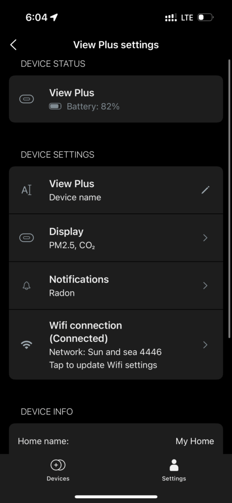 Airthings View Plus Review - Worth $300? 23 Airthings app devices