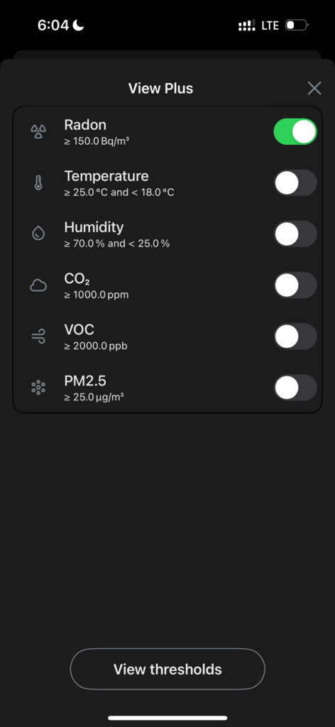 Airthings View Plus Review - Worth $300? 25 Airthings app notifications