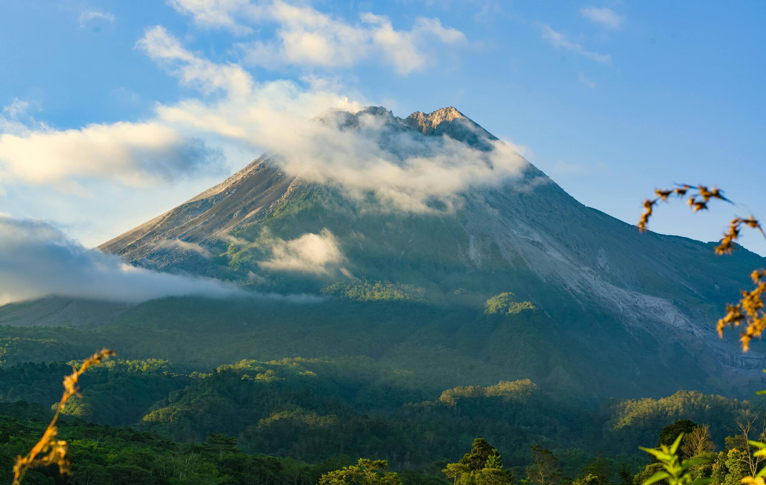 Indonesia Volcanic Smoke