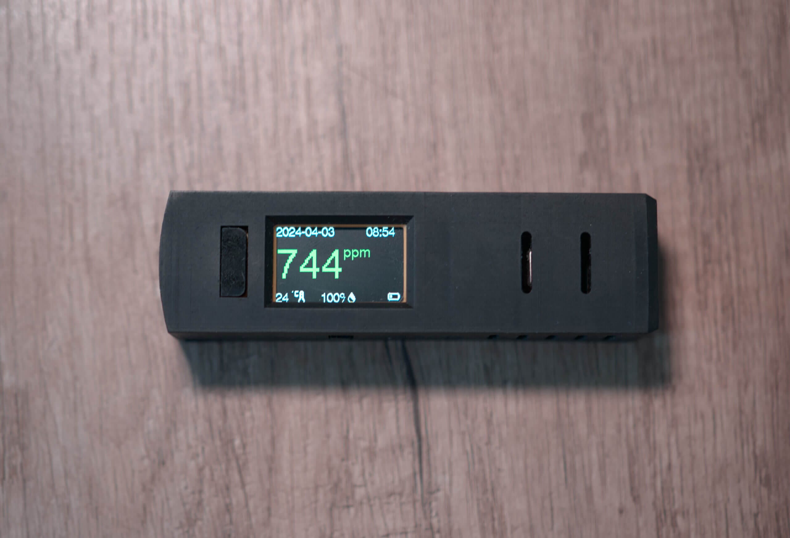 Co2 Click Model F Review - Portable Co2 Monitor 5 CO2 Click Model F Screen