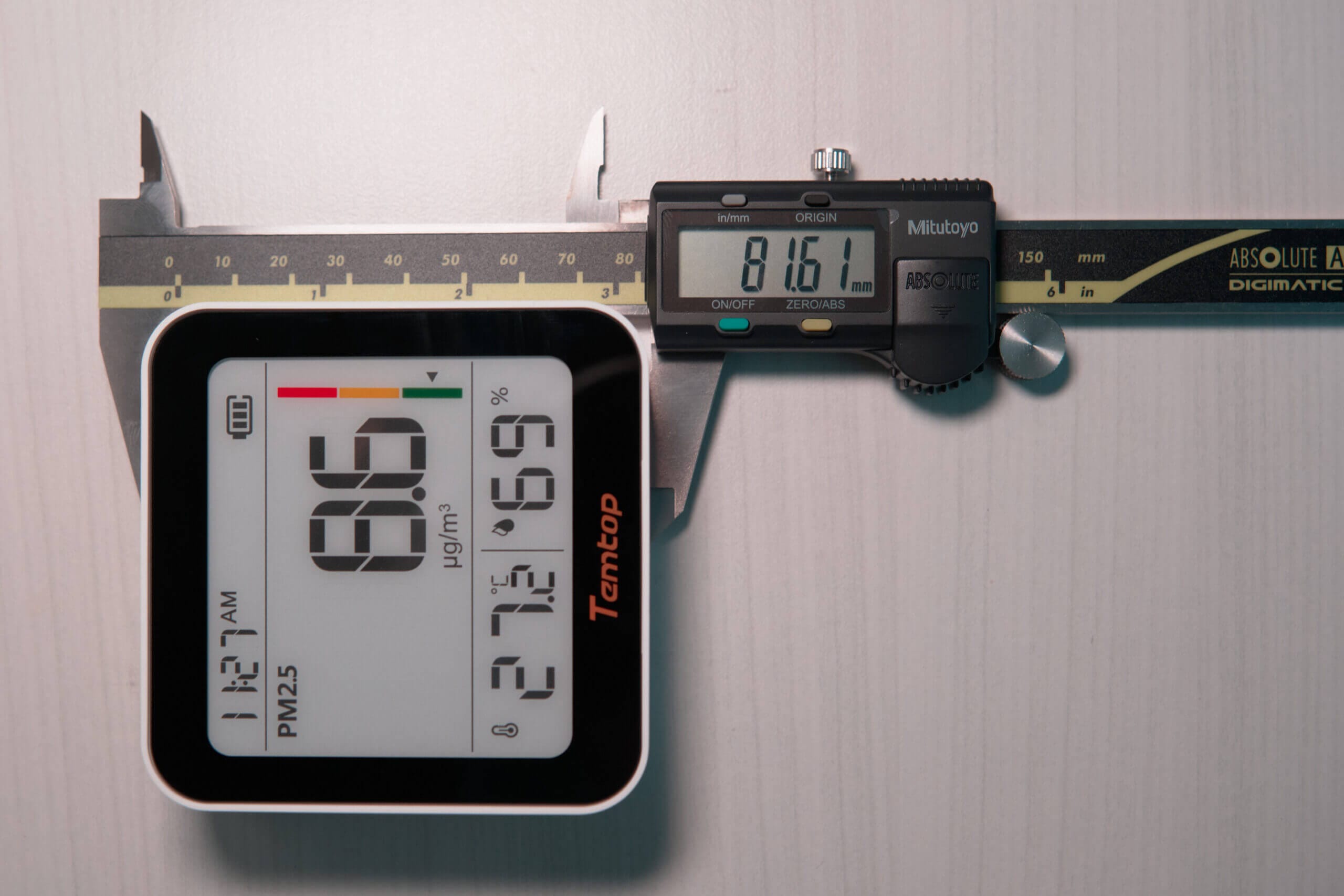 Temtop M10 Dimensions