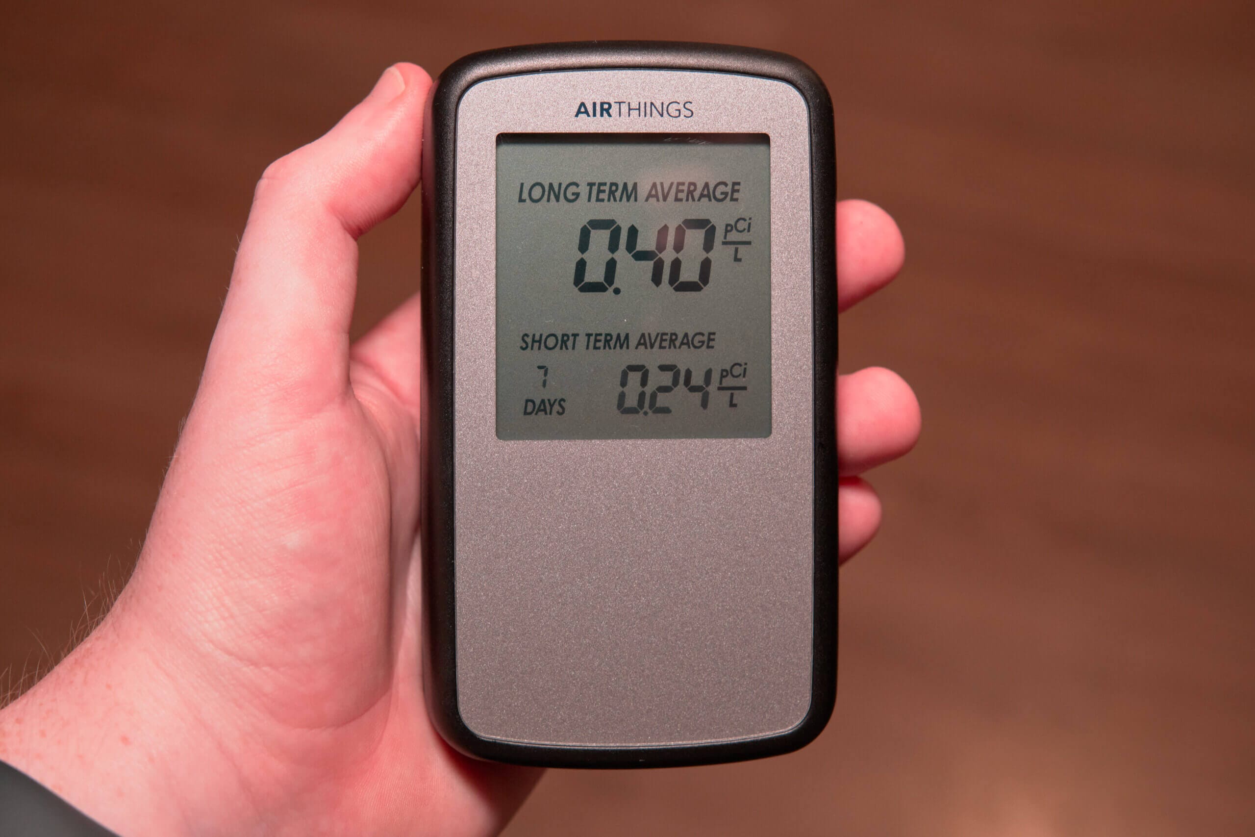 Airthings Corentium Home Radon Monitor Handheld
