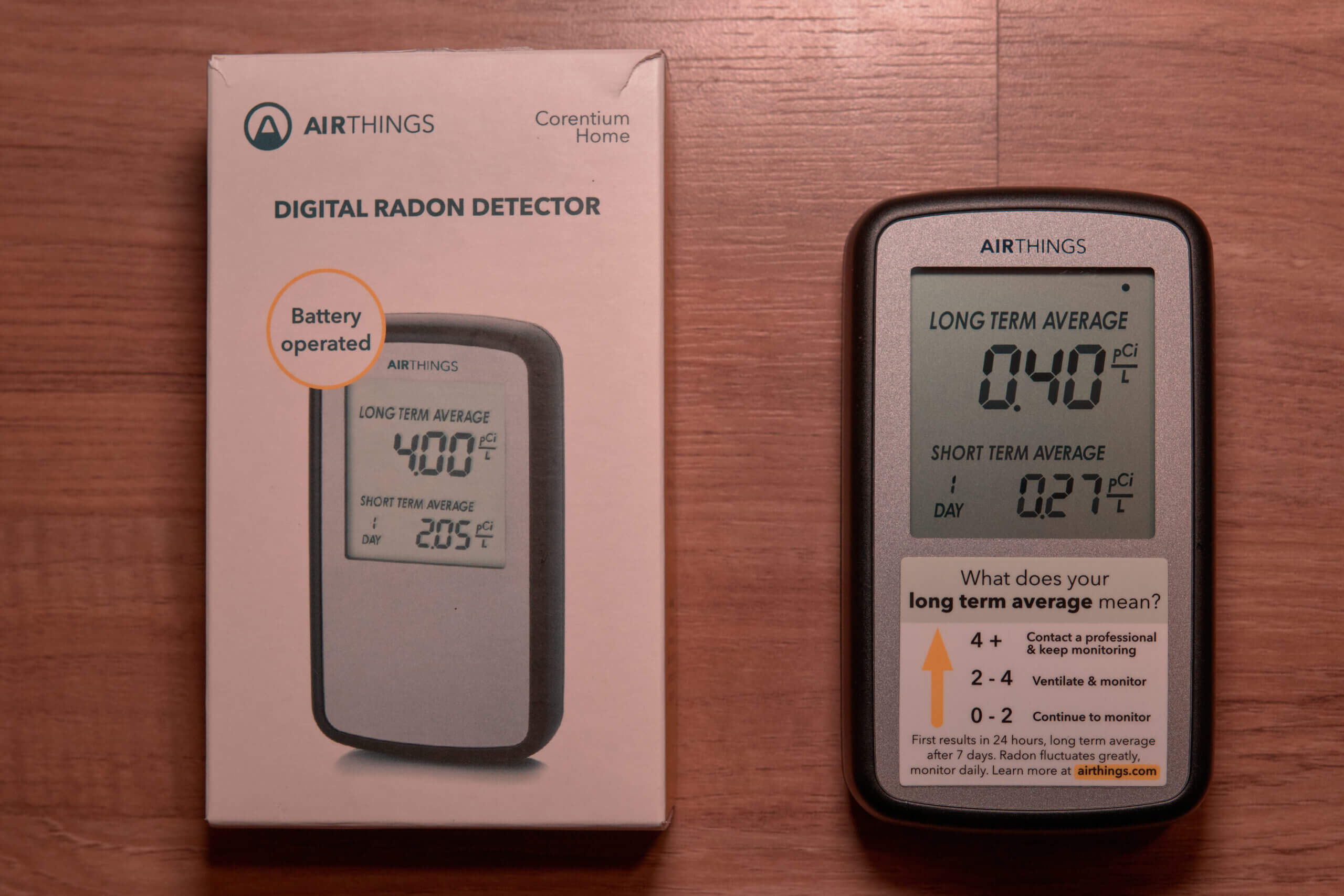 Airthings Corentium Home with