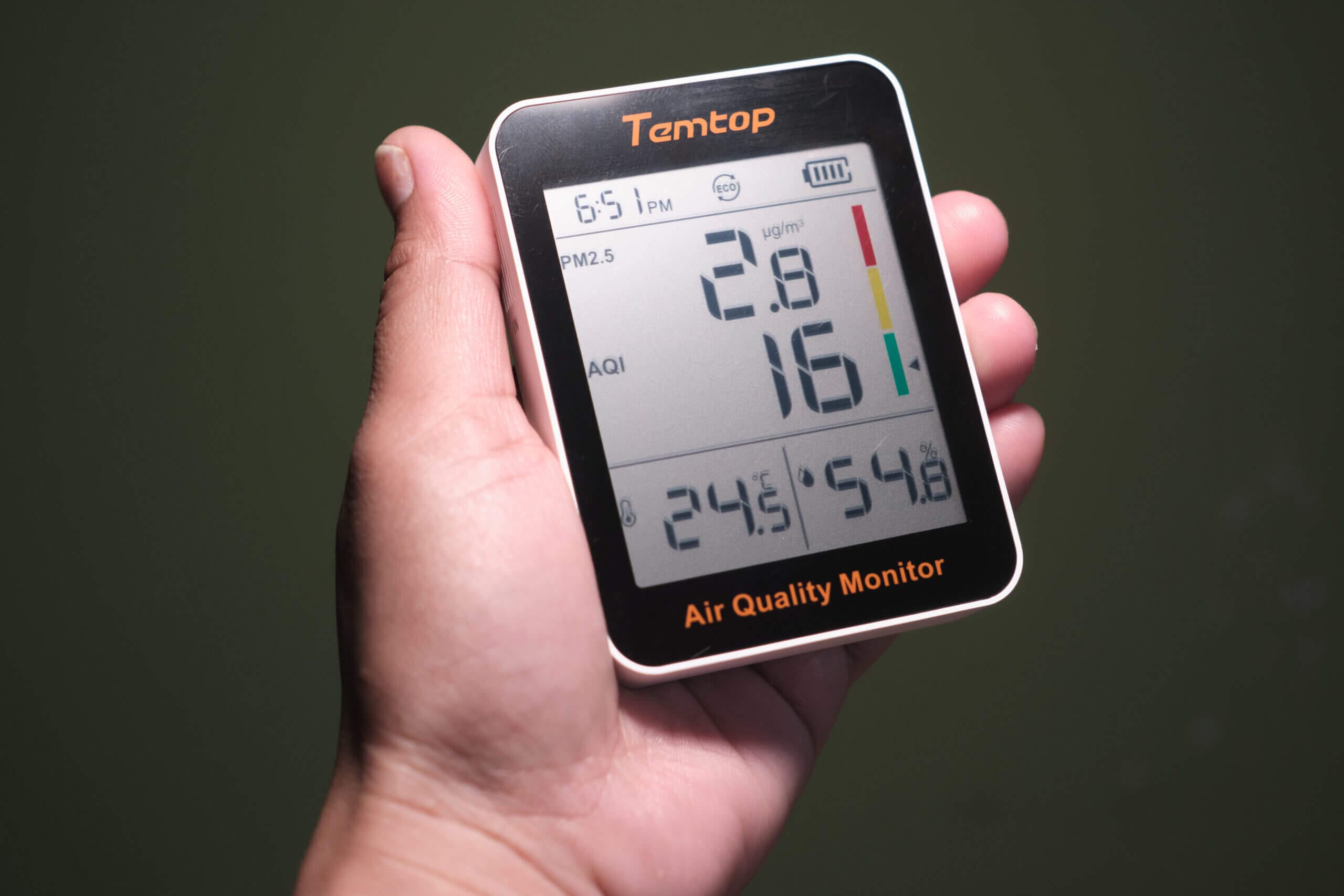 Temtop S1 Portable Air Quality Monitor