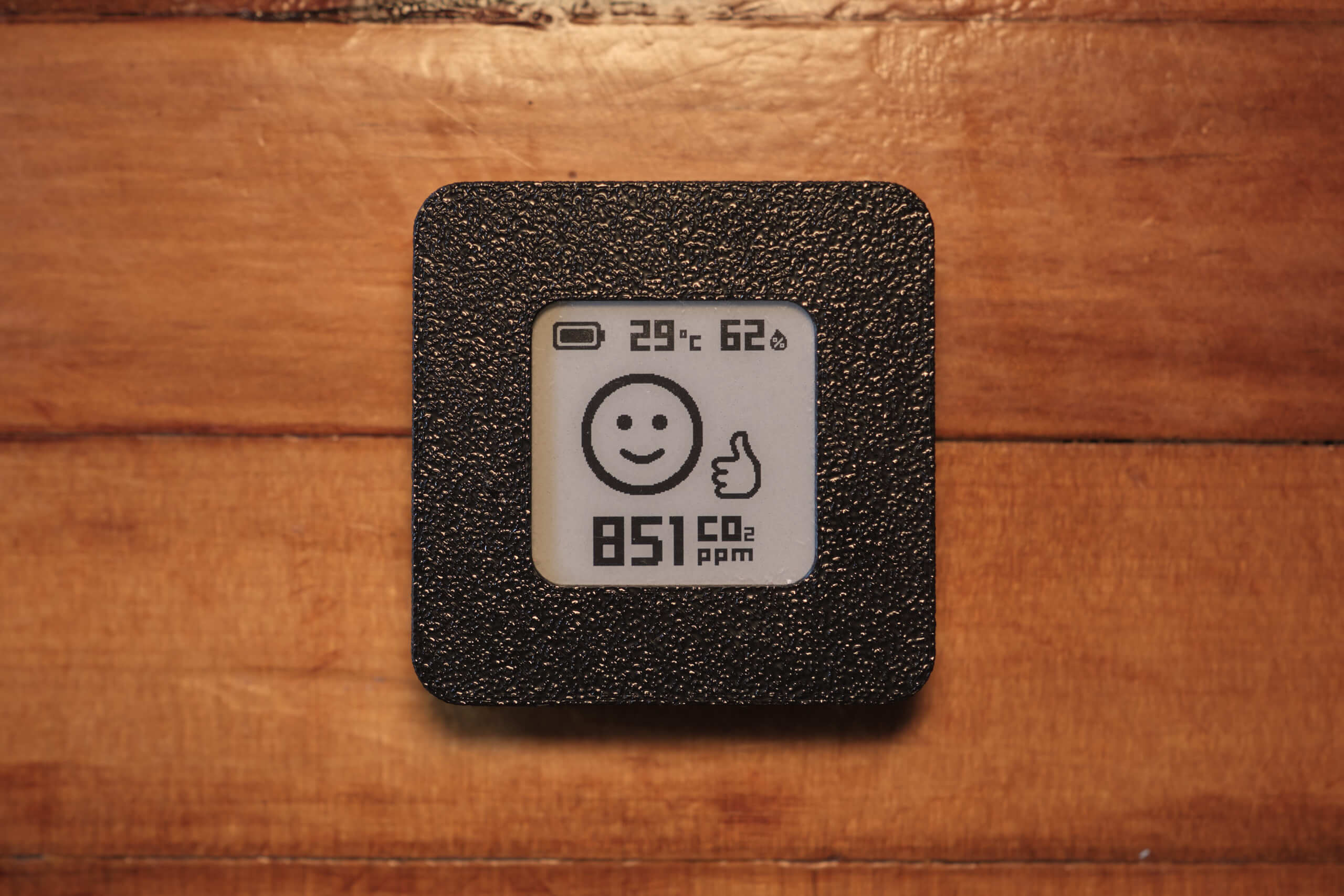 AIRVALENT TravelLite CO2 Monitor Screen