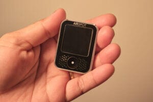 Airspot Review - A Tiny Carbon Dioxide Monitor That Can Be Worn As A Watch! 16 AirSpot Health CO2 Monitor Size 1