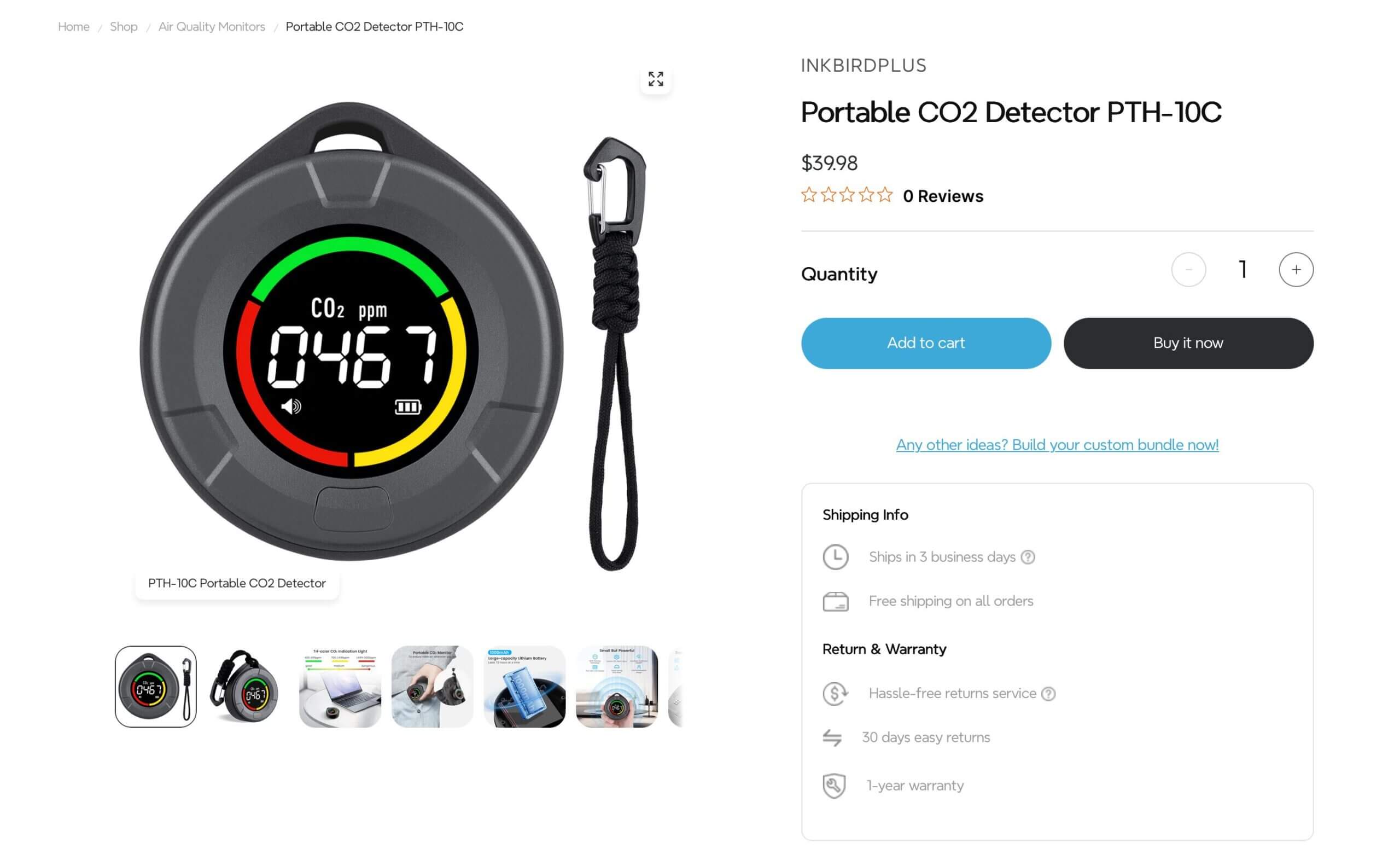 Inkbird Pth-10C - My New Favourite Affordable Carbon Dioxide Monitor 7 INKBIRD PTH 10C Price