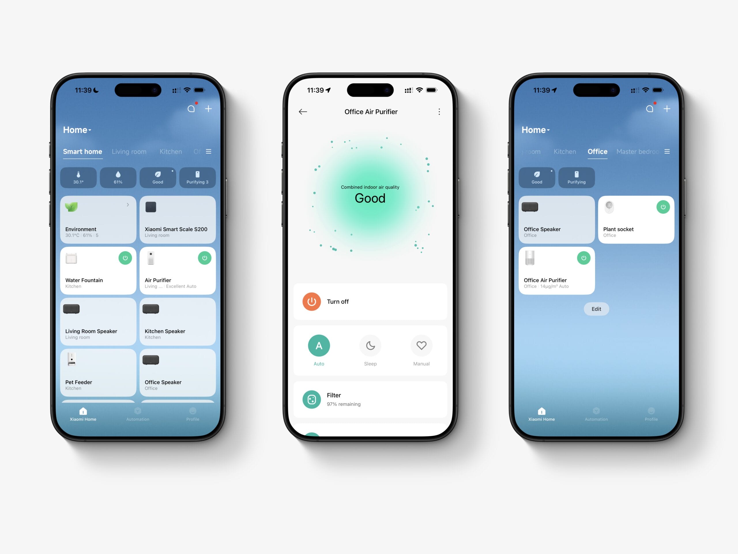 Mi Home App for 4 Compact Purifier