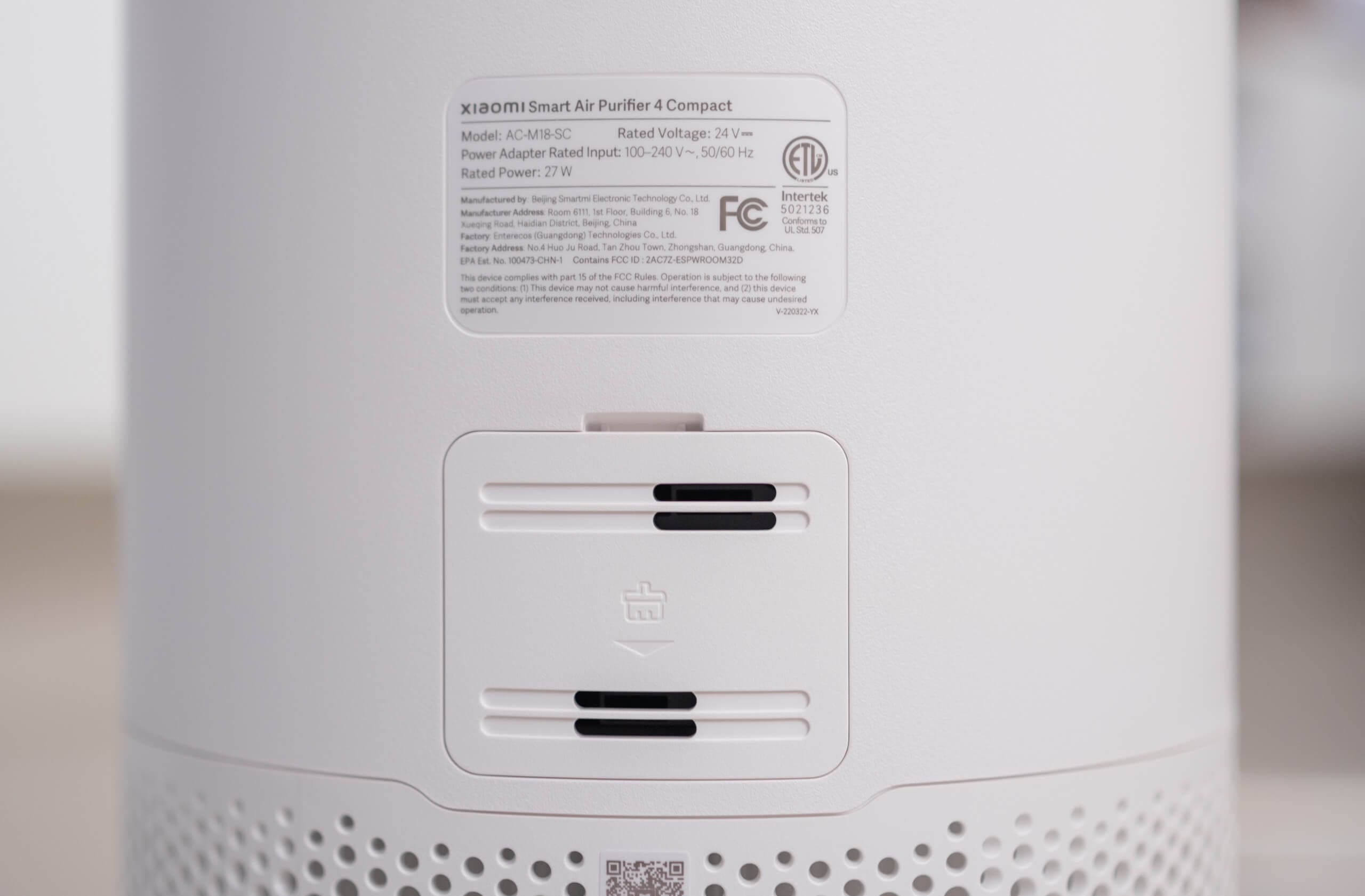 Xiaomi Smart Air Purifier 4 Compact PM Sensor